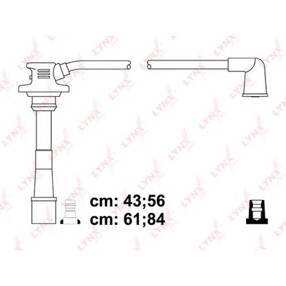 Photo Ignition Cable Kit LYNXauto SPC7542