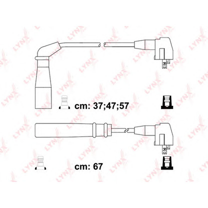 Photo Ignition Cable Kit LYNXauto SPC7544