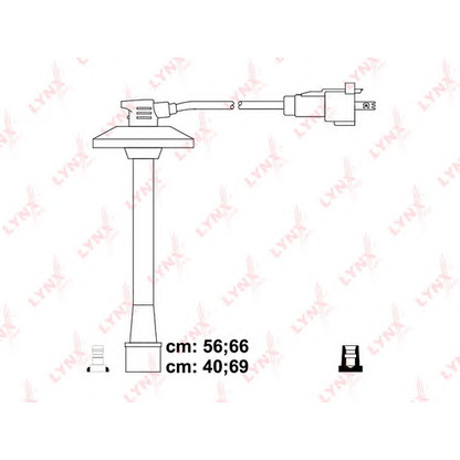 Foto Kit cavi accensione LYNXauto SPC7547