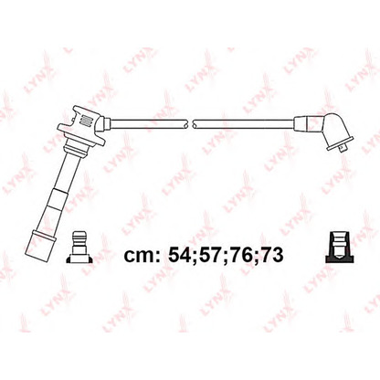 Photo Ignition Cable Kit LYNXauto SPC7576