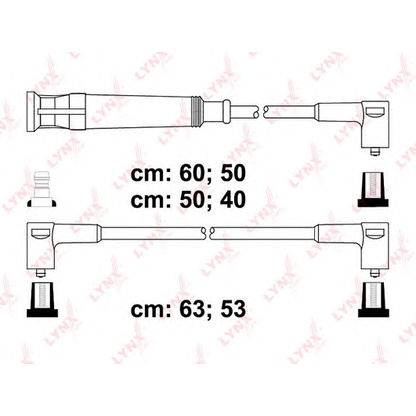 Photo Kit de câbles d'allumage LYNXauto SPC7806