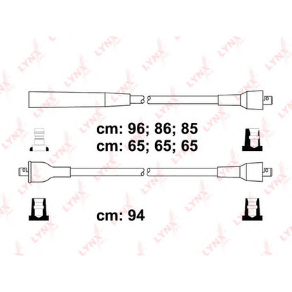 Photo Ignition Cable Kit LYNXauto SPC7821