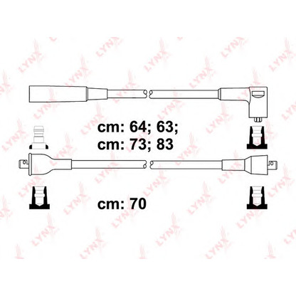 Photo Ignition Cable Kit LYNXauto SPC8002