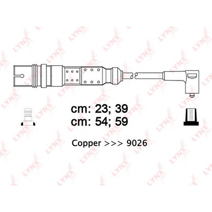 Photo Ignition Cable Kit LYNXauto SPC8013