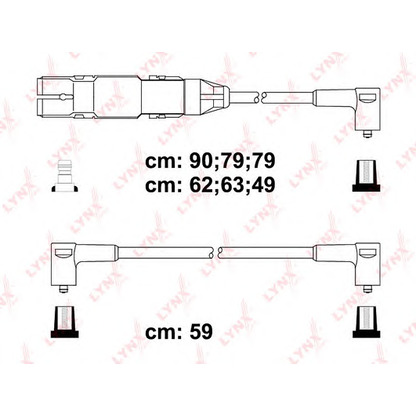 Photo Ignition Cable Kit LYNXauto SPC8016