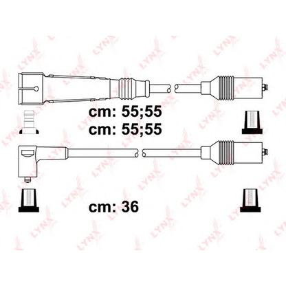 Photo Ignition Cable Kit LYNXauto SPC8017