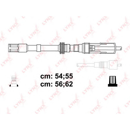 Photo Ignition Cable Kit LYNXauto SPC8039