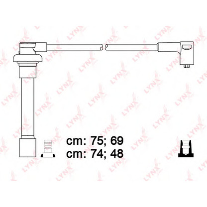 Photo Ignition Cable Kit LYNXauto SPE3407