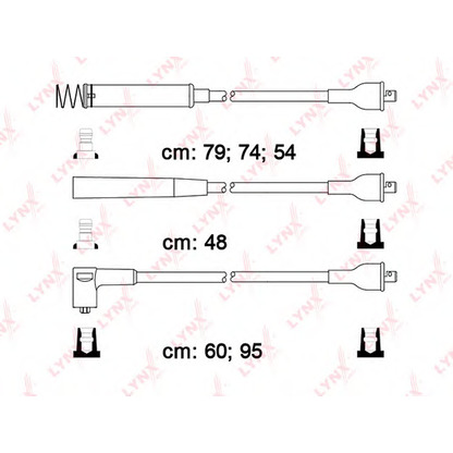 Photo Ignition Cable Kit LYNXauto SPE5909