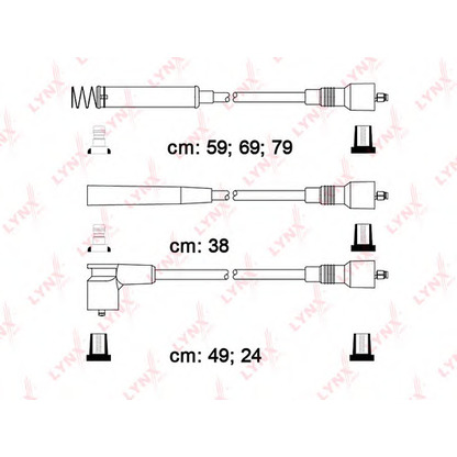 Foto Kit cavi accensione LYNXauto SPE5914