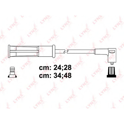 Photo Ignition Cable Kit LYNXauto SPE6343