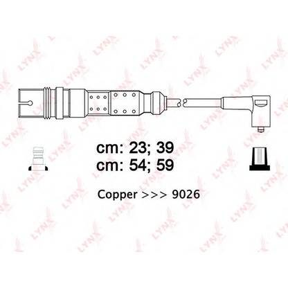 Photo Kit de câbles d'allumage LYNXauto SPE8013