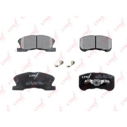 Photo Brake Pad Set, disc brake LYNXauto BD2401