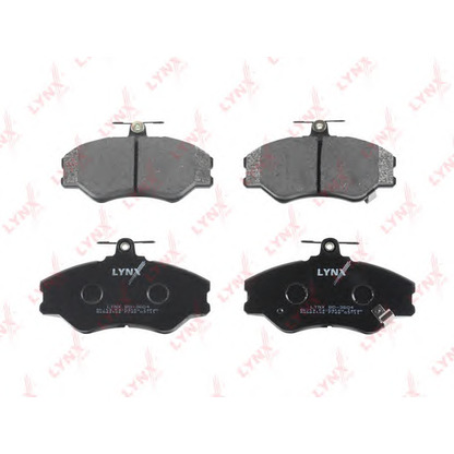 Photo Brake Pad Set, disc brake LYNXauto BD3604