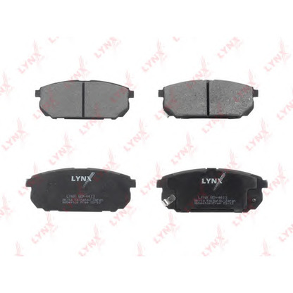 Photo Brake Pad Set, disc brake LYNXauto BD4413