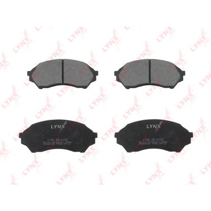 Photo Brake Pad Set, disc brake LYNXauto BD5103