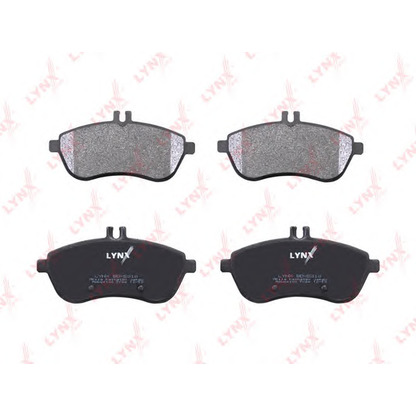 Photo Brake Pad Set, disc brake LYNXauto BD5318