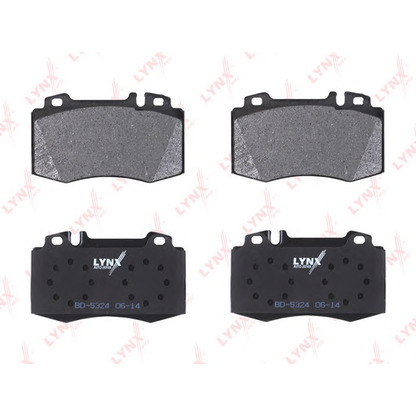 Photo Brake Pad Set, disc brake LYNXauto BD5324