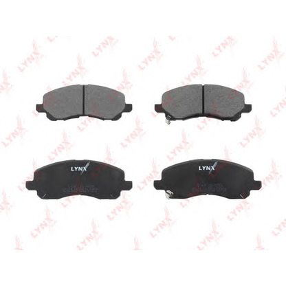 Photo Brake Pad Set, disc brake LYNXauto BD5504