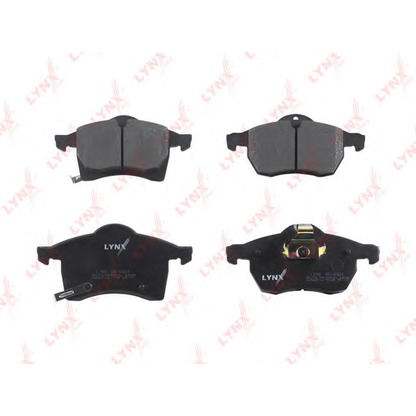 Photo Brake Pad Set, disc brake LYNXauto BD5904