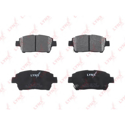 Photo Brake Pad Set, disc brake LYNXauto BD7526