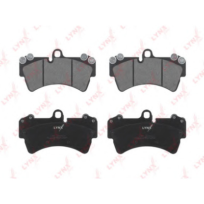 Photo Brake Pad Set, disc brake LYNXauto BD8019