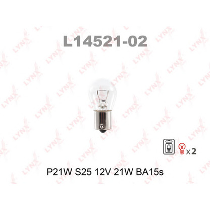 Photo Bulb, indicator; Bulb, stop light LYNXauto L1452102