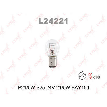 Zdjęcie Żarówka, lampa kierunkowskazu LYNXauto L24221