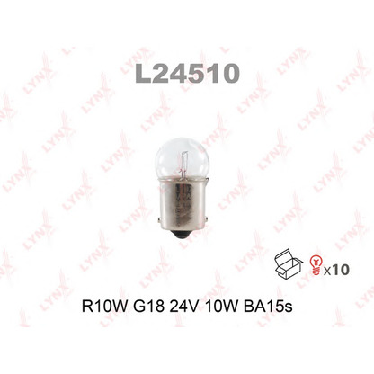 Photo Bulb, tail light LYNXauto L24510