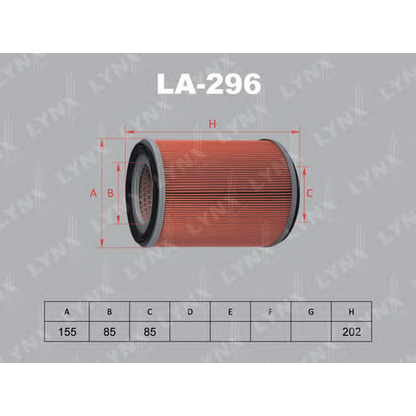 Photo Air Filter LYNXauto LA296