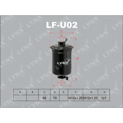 Foto Kraftstofffilter LYNXauto LFU02