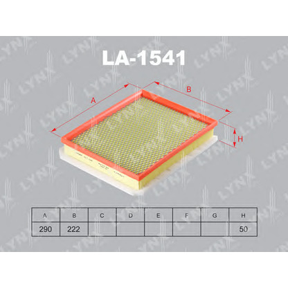 Photo Air Filter LYNXauto LA1541