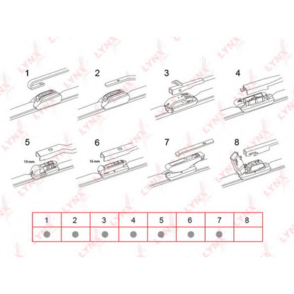 Photo Wiper Blade LYNXauto XF450