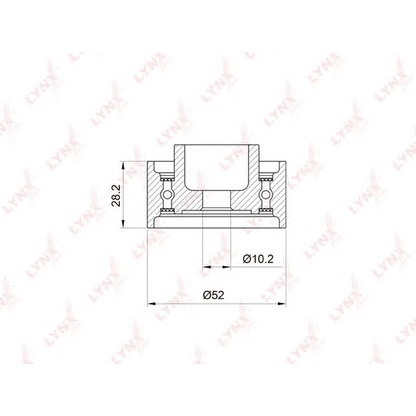 Foto Galoppino/Guidacinghia, Cinghia dentata LYNXauto PB3021