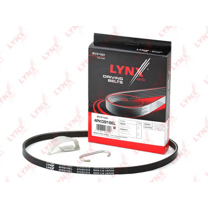 Foto Correa trapecial poli V LYNXauto 4PK0916EL