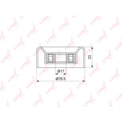 Foto Tensor de correa, correa poli V LYNXauto PB7191