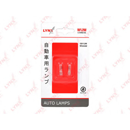 Фото Лампа накаливания, освещение щитка приборов LYNXauto L1340202
