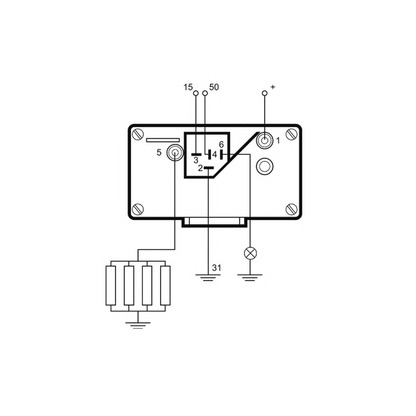 Foto Unidad de control, tiempo de incandescencia NAGARES TPD524