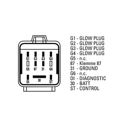 Photo Control Unit, glow plug system NAGARES TPDV0712