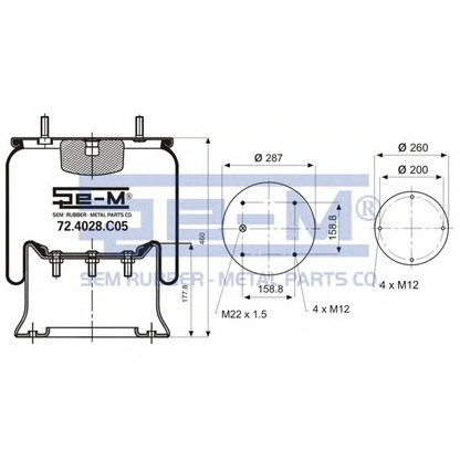 Photo Boot, air suspension SEM LASTIK 724028C05