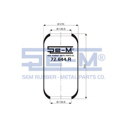 Photo Boot, air suspension SEM LASTIK 72644R