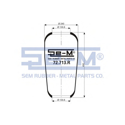 Photo Boot, air suspension SEM LASTIK 72713R