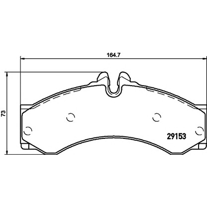 Photo Brake Pad Set, disc brake HELLA PAGID 8DB355005391