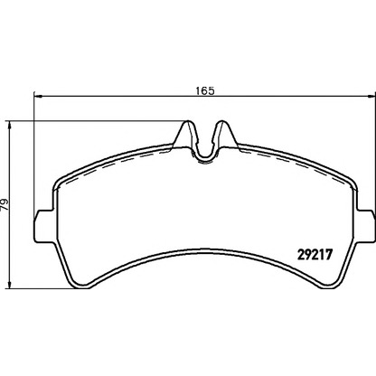 Photo Brake Pad Set, disc brake HELLA PAGID 8DB355005541