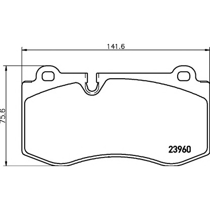 Photo Brake Pad Set, disc brake HELLA PAGID 8DB355011401