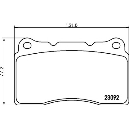 Photo Brake Pad Set, disc brake HELLA PAGID 8DB355011431