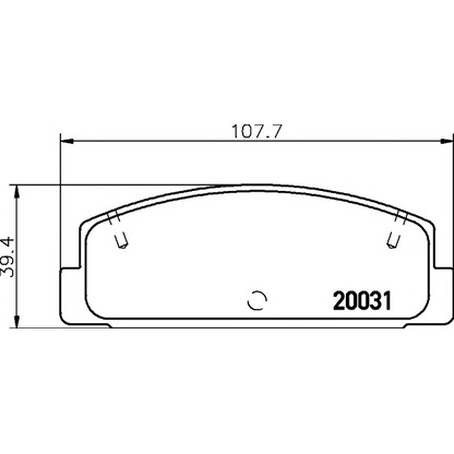 Photo Brake Pad Set, disc brake HELLA PAGID 8DB355016761