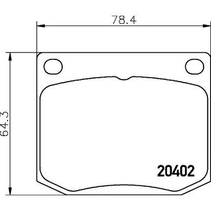 Photo Brake Pad Set, disc brake HELLA PAGID 8DB355017381