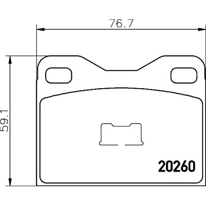 Фото Комплект тормозных колодок, дисковый тормоз HELLA PAGID 8DB355017401