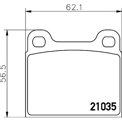 Foto Kit pastiglie freno, Freno a disco HELLA PAGID 8DB355017441